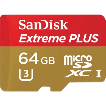 SanDisk 64GB ExtremePLUS microSD Card| 95MB/s