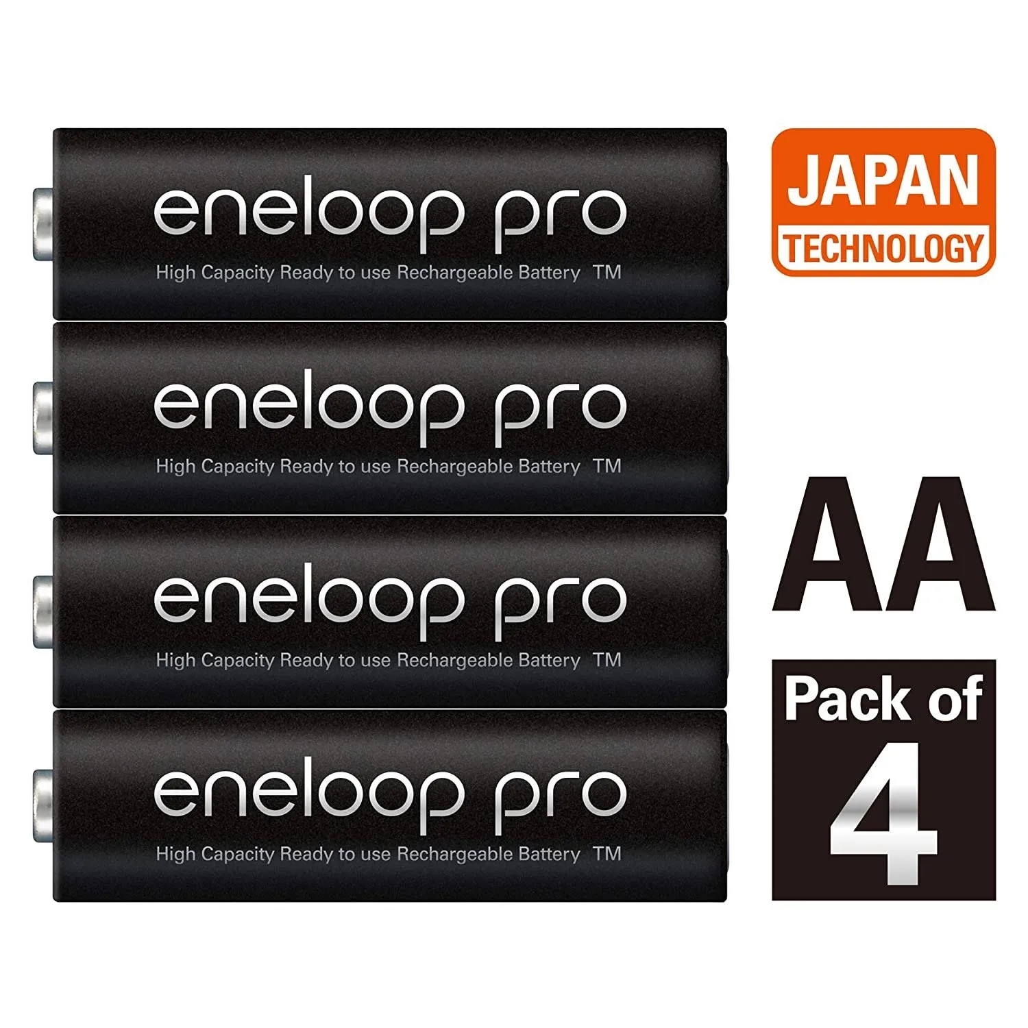 Panasonic eneloop pro AA (Pack of 4)