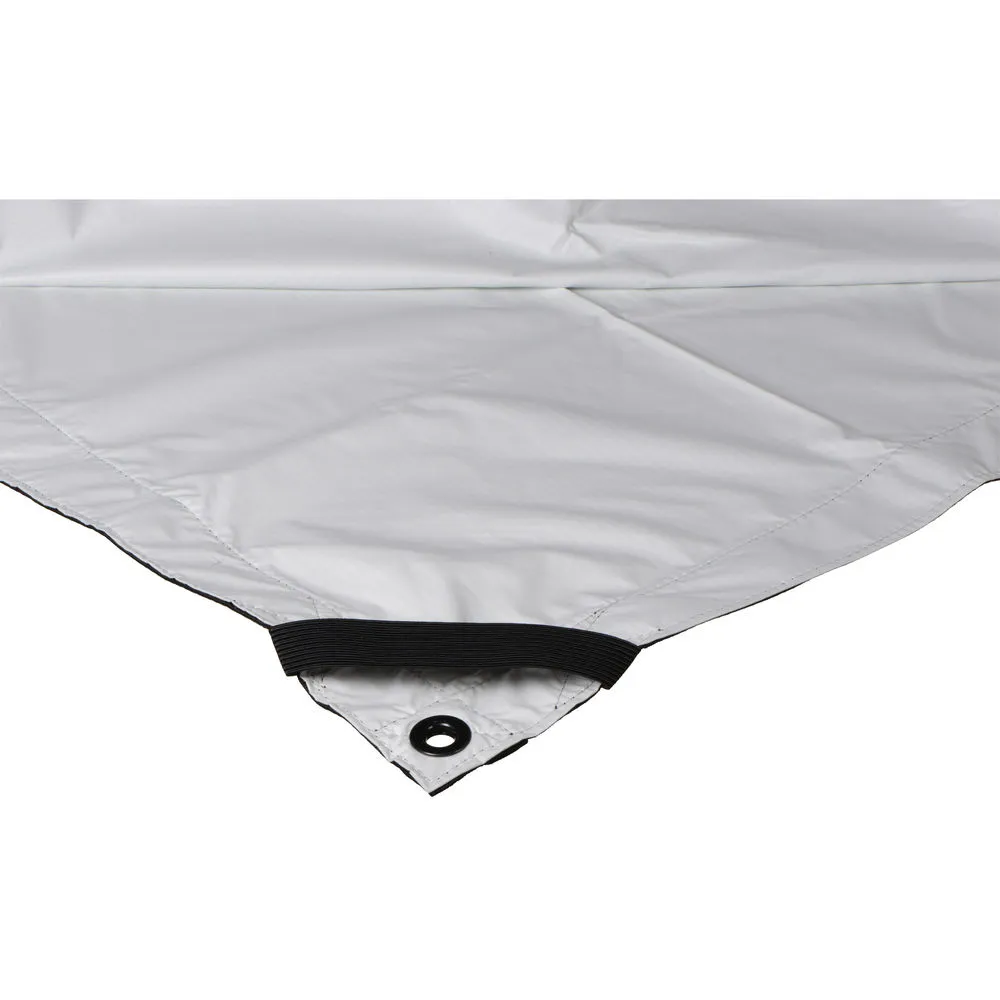 Matthews White Black Fabric 1.8m x 1.8m