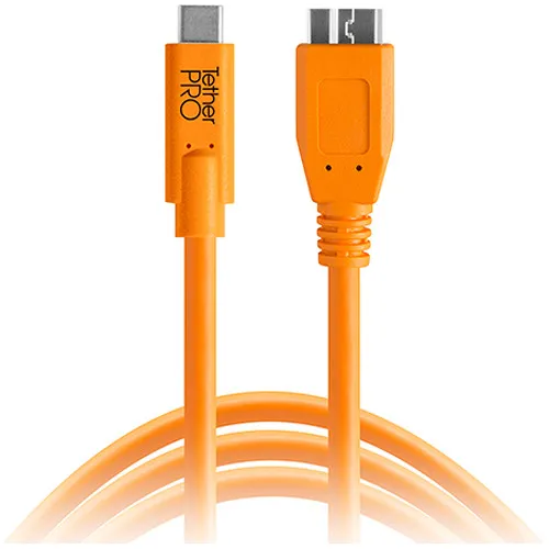 TetherPro USB-C to Micro-USB 3 (CUC3315-ORG)